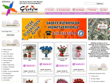 Tablet Screenshot of cicekcimorganizasyon.com